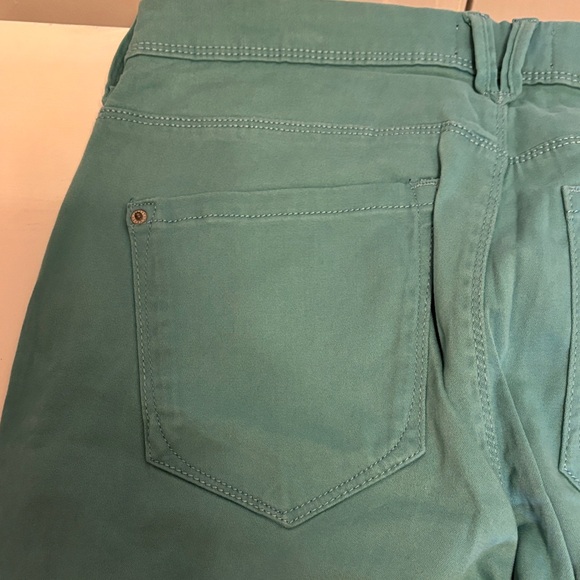 Teal Skinny Jeans - Picture 4 of 5